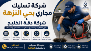 شركة تسليك مجاري بحي النزهة